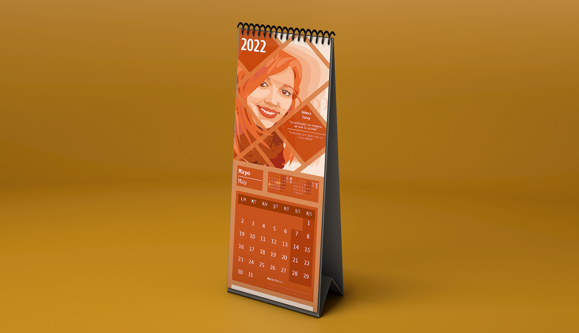 Página 6 del calendario de mujeres artistas