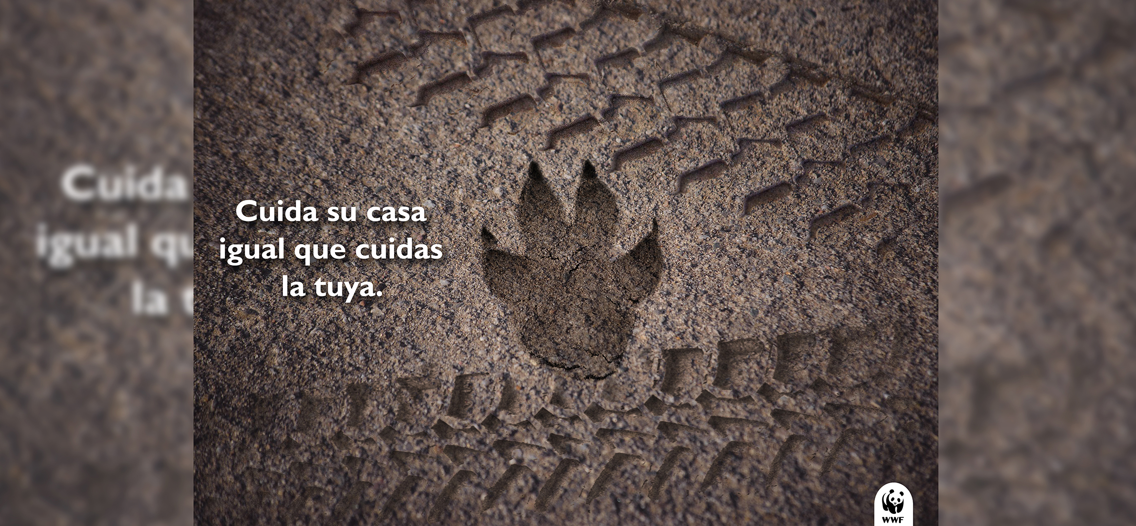 Cartel de concienciación social sobre animales