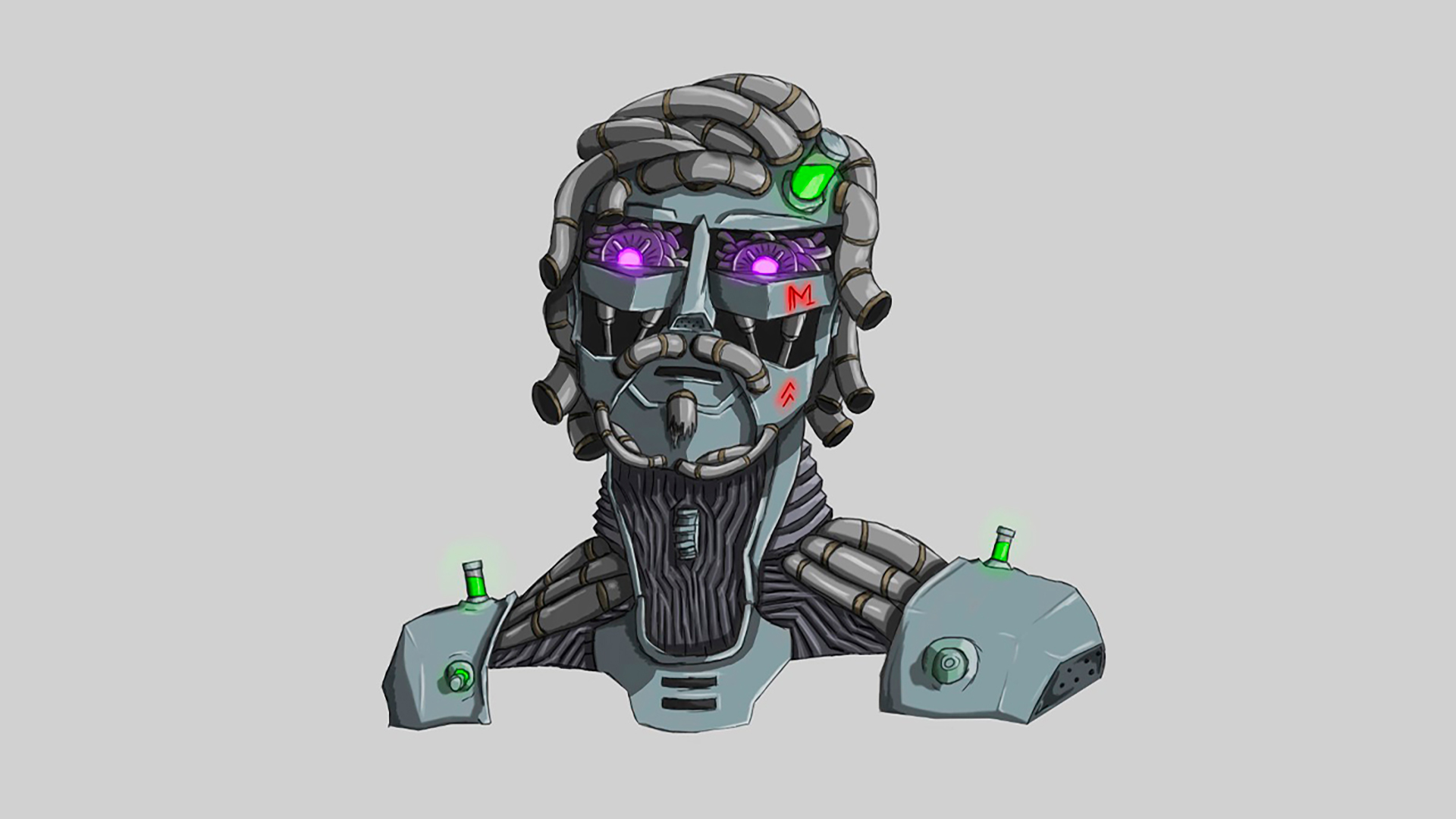 Autoretrato en robot