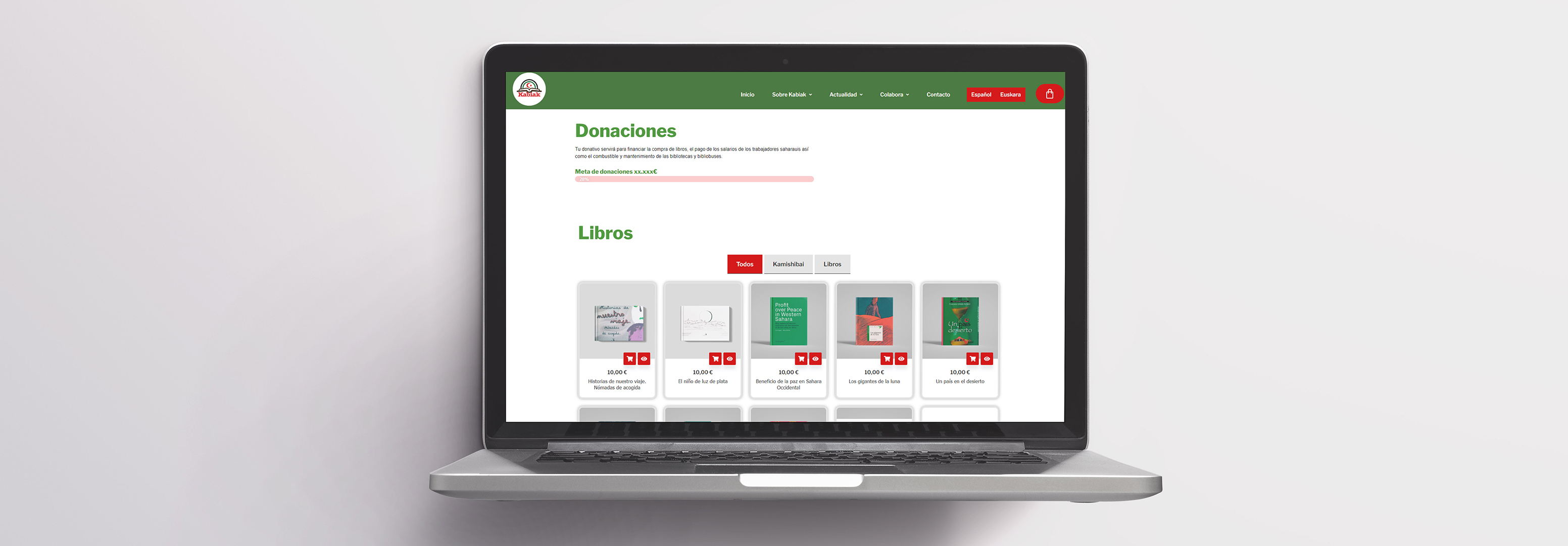 Proyecto no aprobado de la web de Kabiak